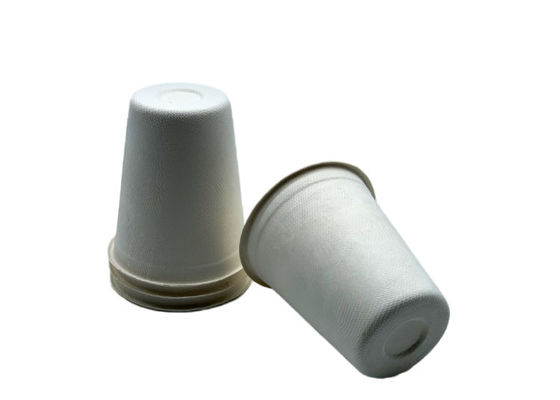Eco Friendly 8oz 80×90mm Biodegradable Cups And Lids