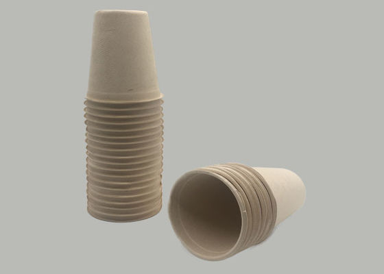 Eco-friendly Biodegradable Sugarcane Pulp 8oz Disposable china Coffee Milk Tea Paper Cup
