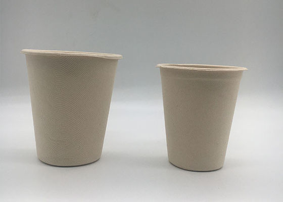 Eco-friendly Biodegradable Sugarcane Pulp 8oz Disposable china Coffee Milk Tea Paper Cup