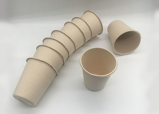 Eco-friendly Biodegradable Sugarcane Pulp 8oz Disposable china Coffee Milk Tea Paper Cup