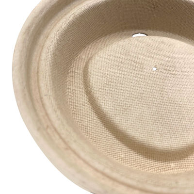 Leakproof Compostable Sugarcane Bagasse Coffee Cup Cap