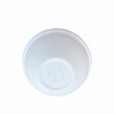 Microwavable Compostable Bagasse Cup Lids Plastic Free